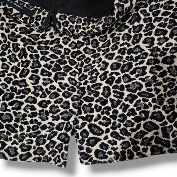 Amanda + Chelsea Women’s Cheetah Animal Print Skirt Viscose Blend Careerwear - Picture 5 of 9